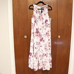 Lane Bryant Floral Sleeveless Peplum Top | Size 18/20 Petite